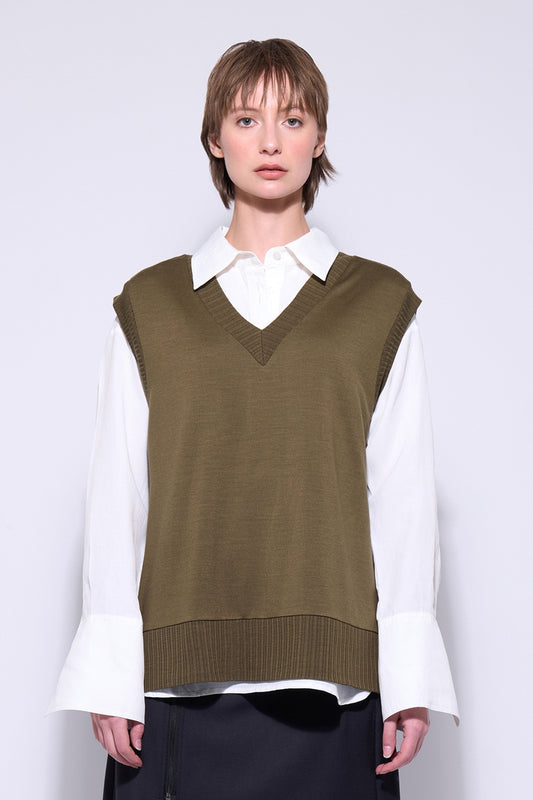 Neris Back Story Vest - Pesto