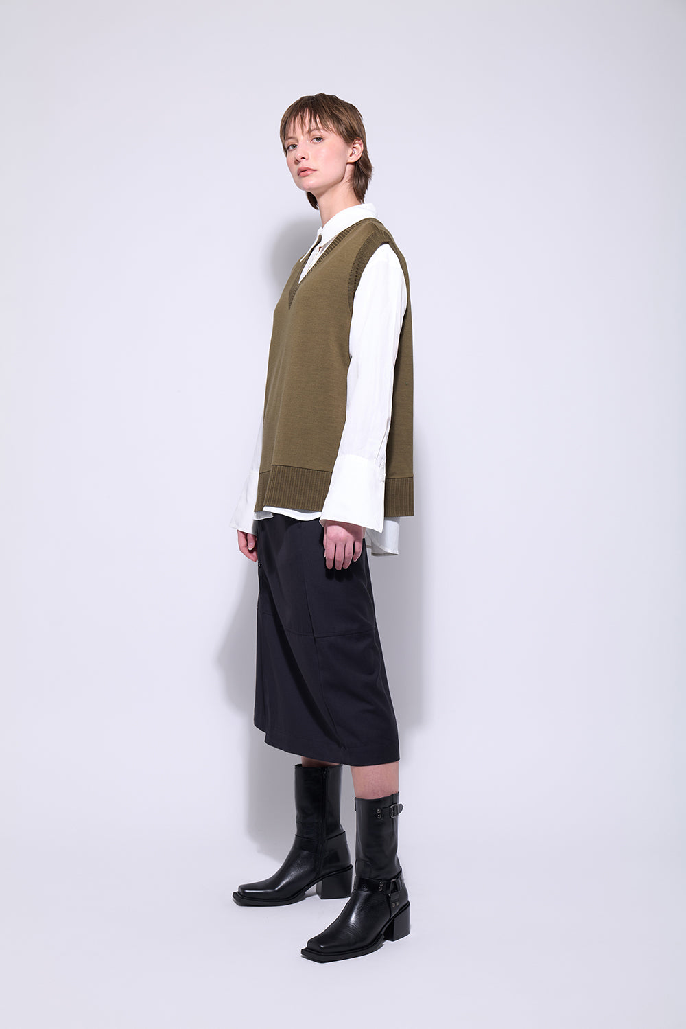 Neris Back Story Vest - Pesto