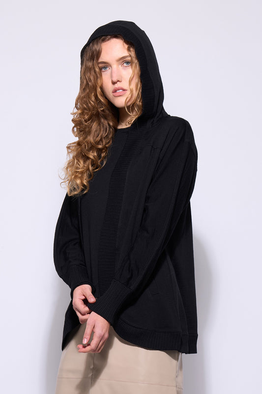 Neris The Weekender Merino - Black