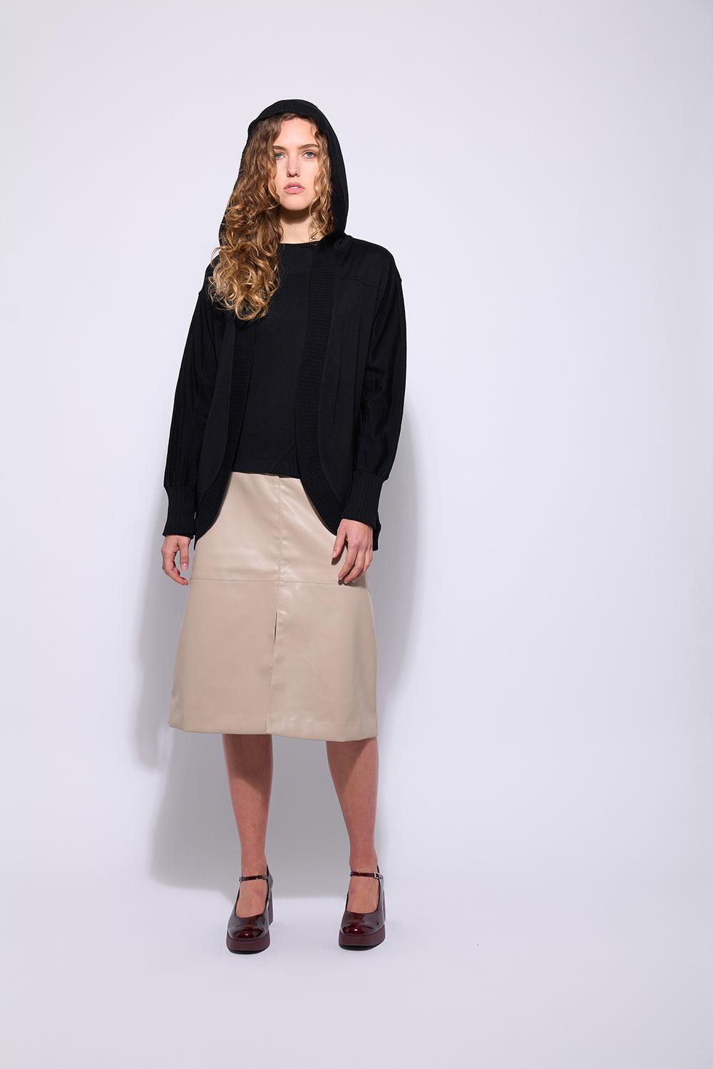 Neris The Weekender Merino - Black