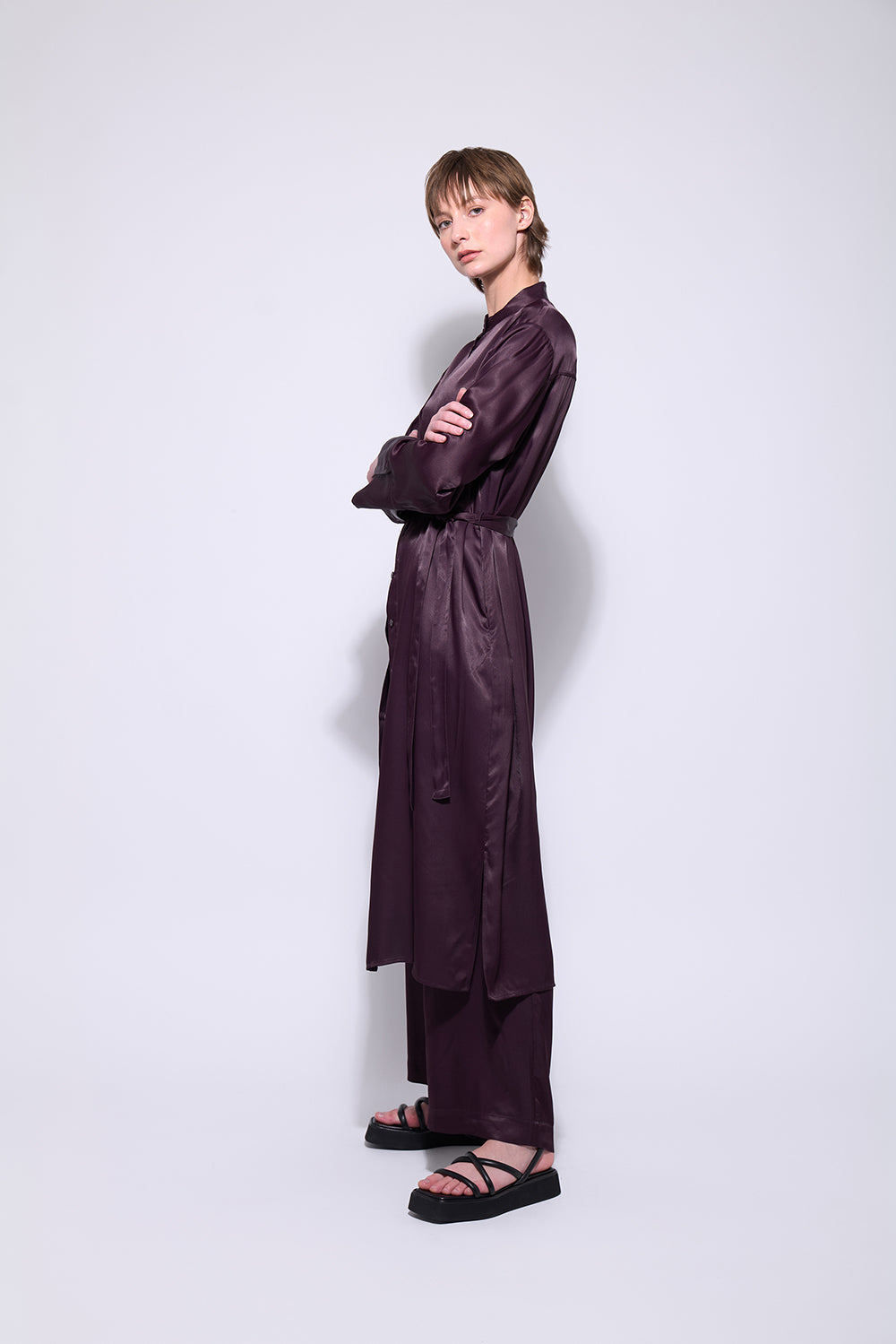 Neris Sloane Dress - Raisin