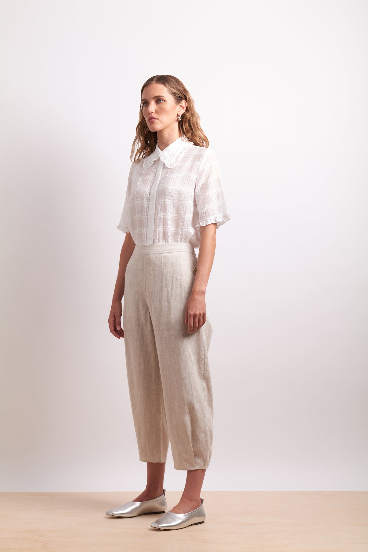 Neris Feature Act Pant - Sesame