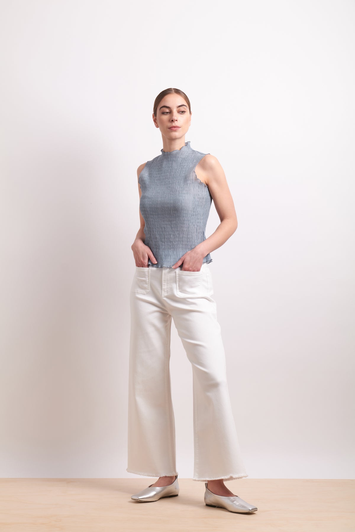 Neris The Crush Shell Top - Illusion