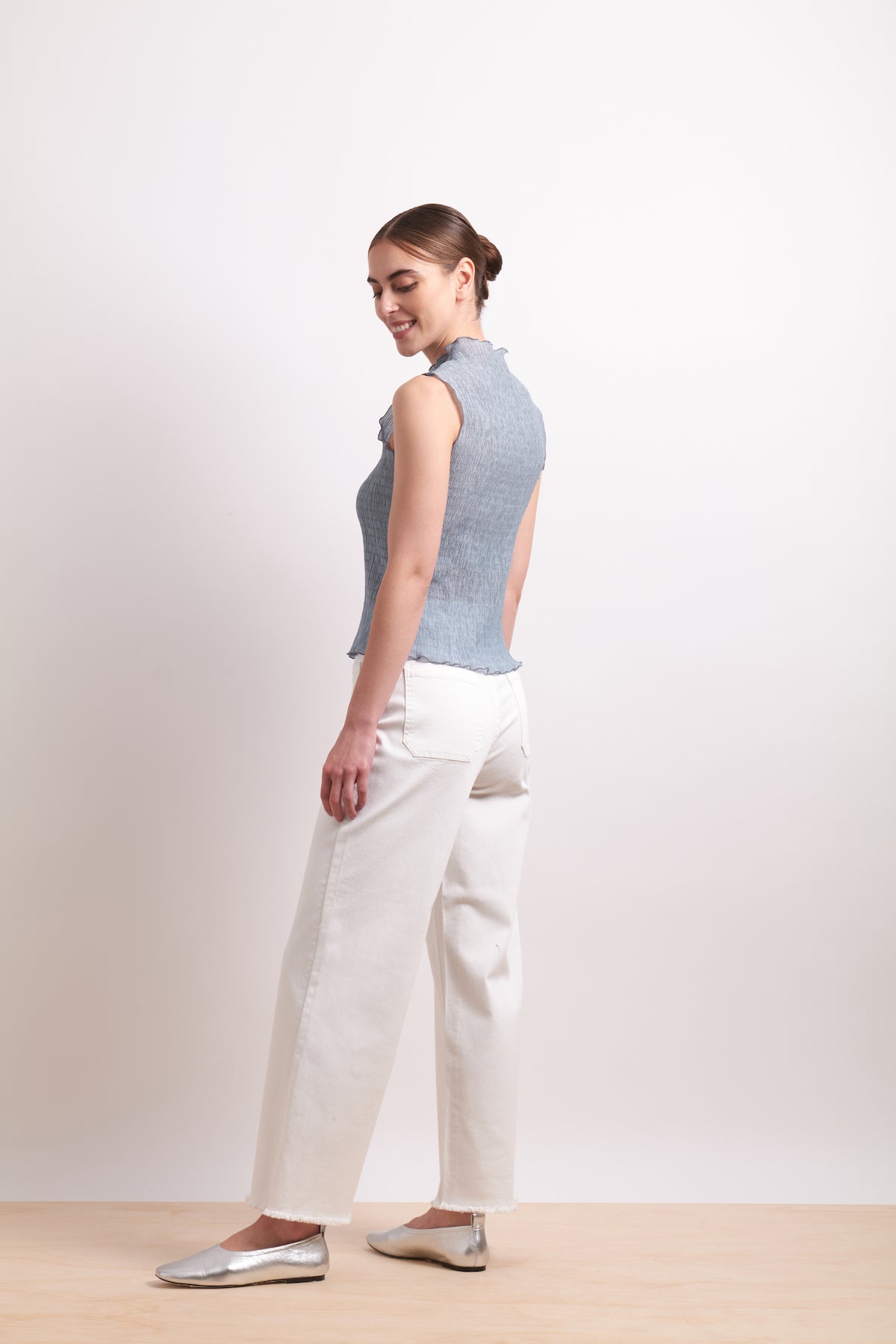 Neris The Crush Shell Top - Illusion