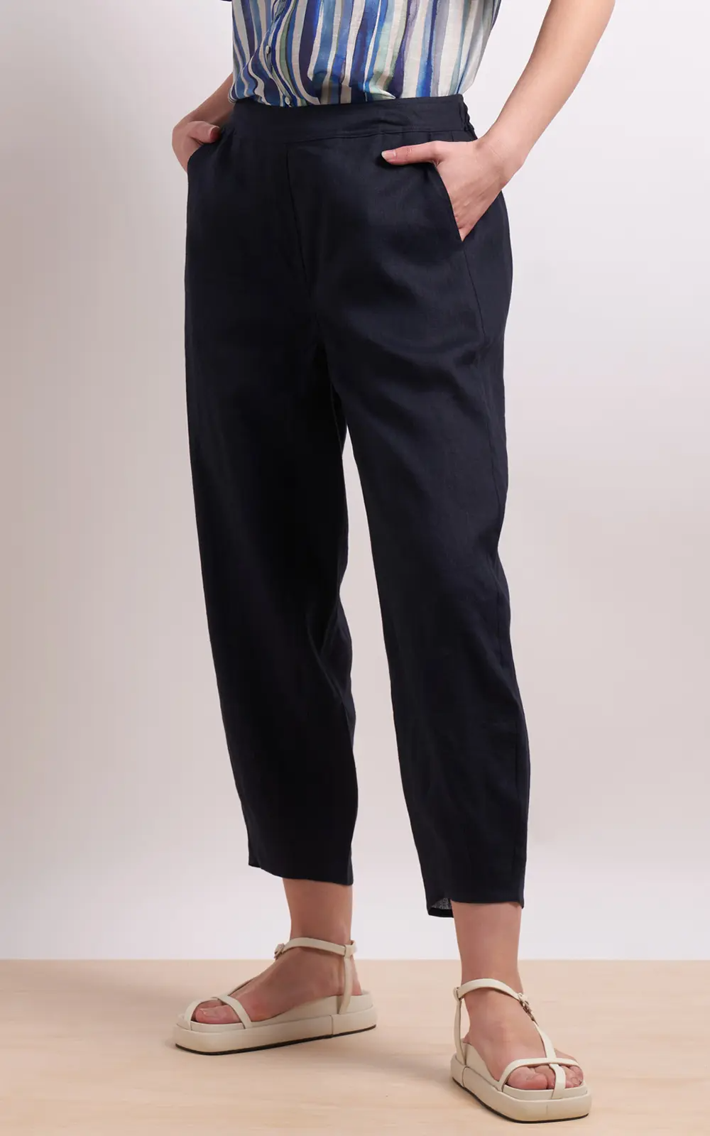 Neris Seamed Pant - Indigo