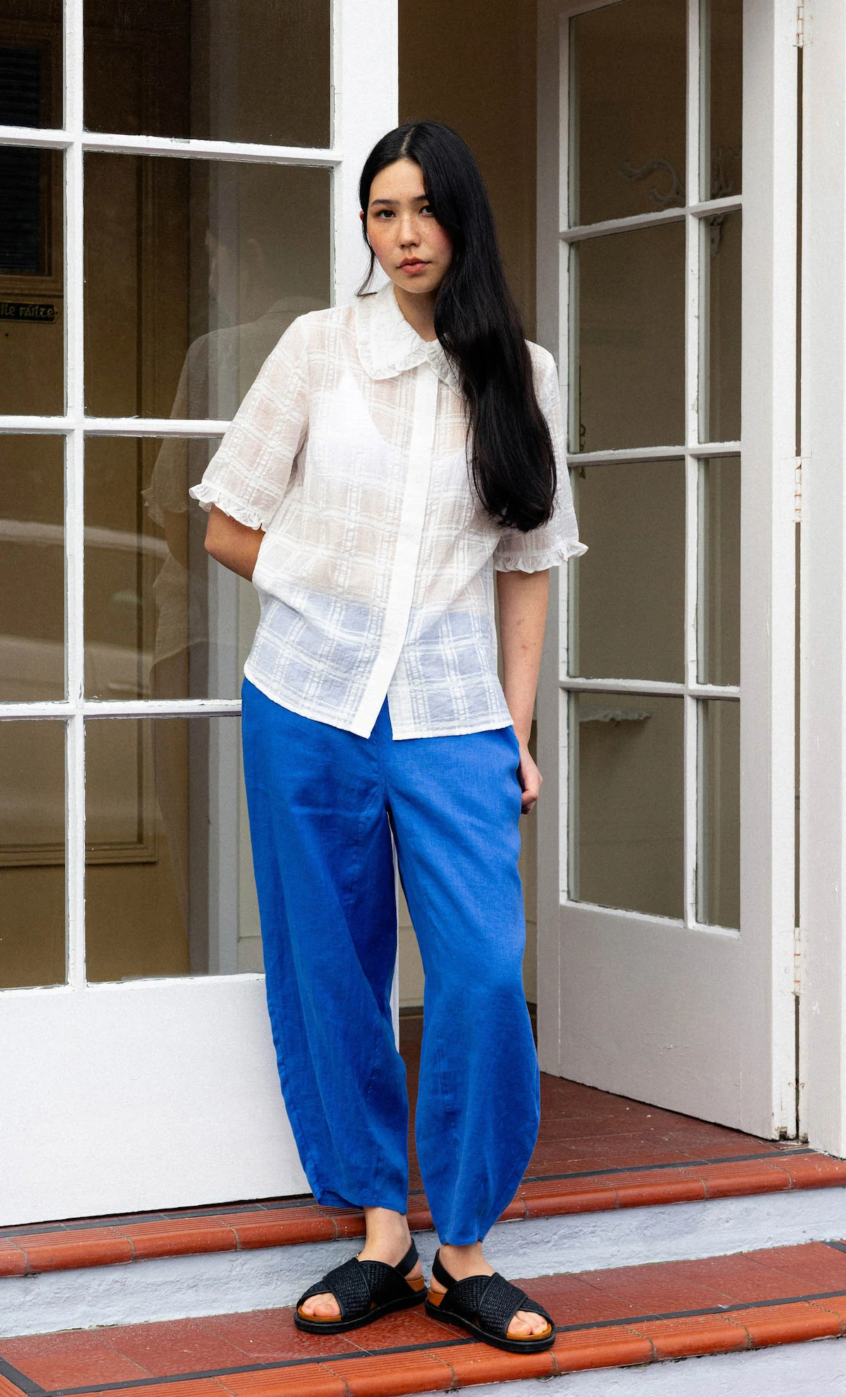 Neris Seamed Pant - Marina