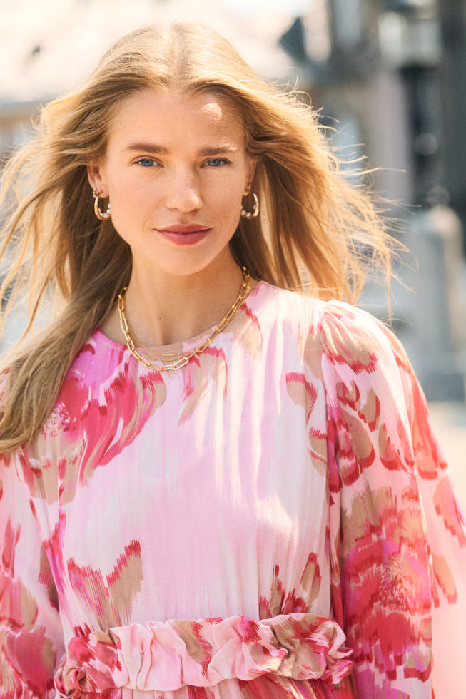 Saint Tropez Pollyana Dress - Poppy Shaded Flower