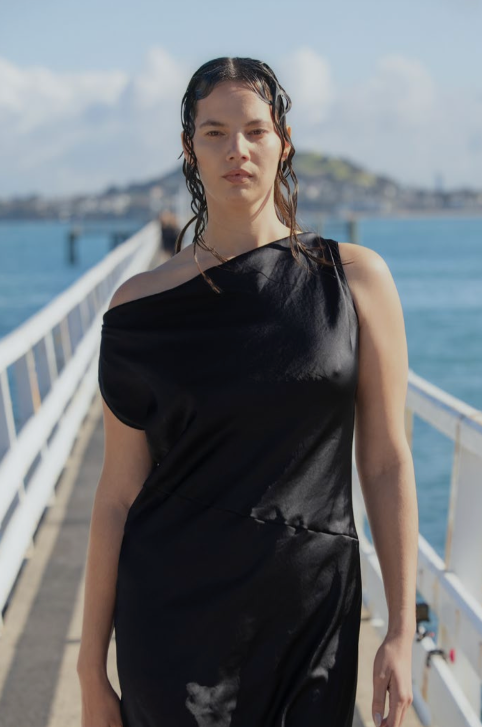 Zambesi Aphrodite Dress - Onyx Sheen