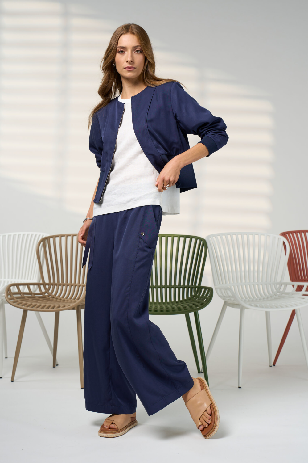 Madly Sweetly Formation Pant - Navy
