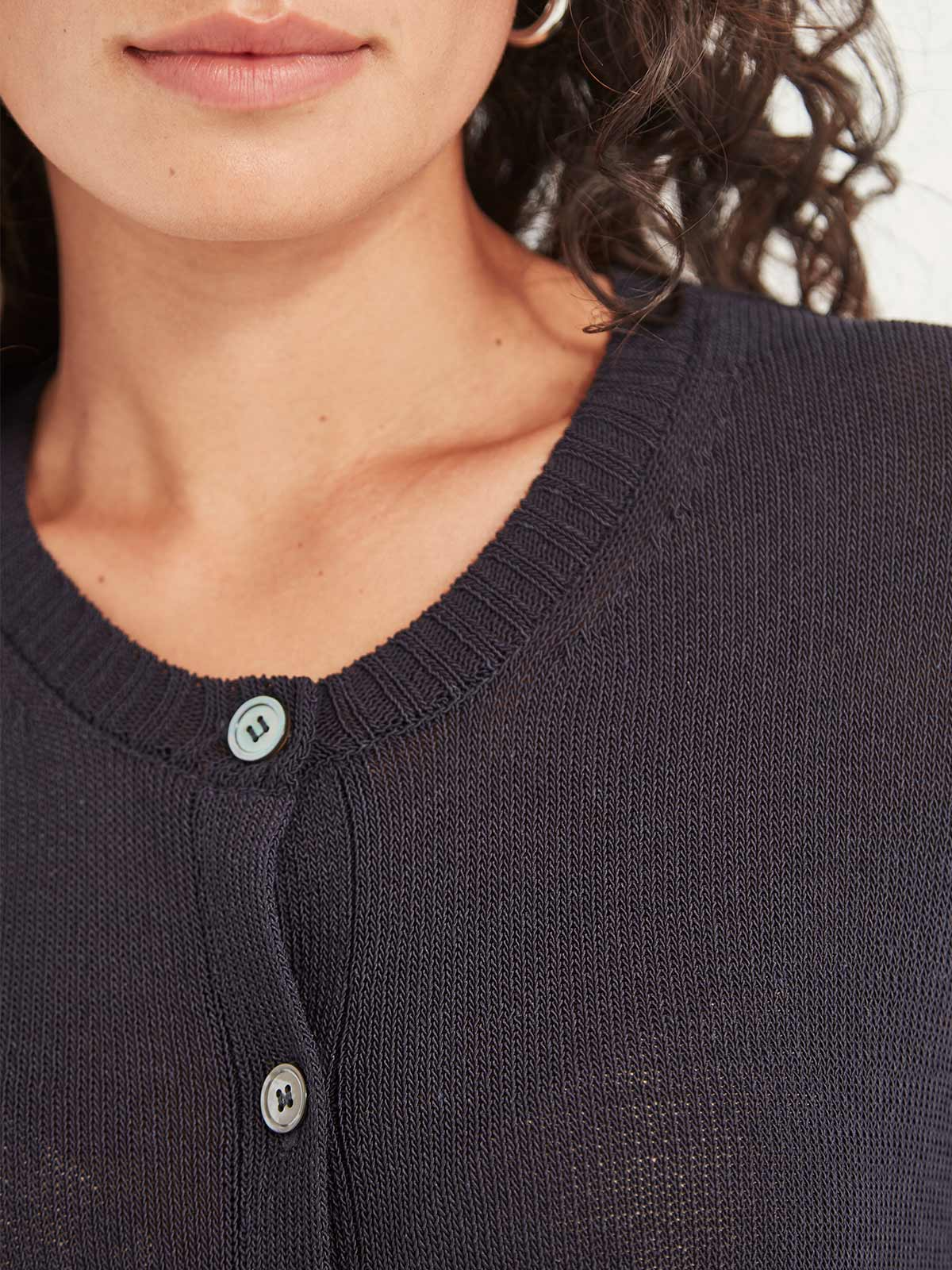 Sills Otto Cardigan - French Navy