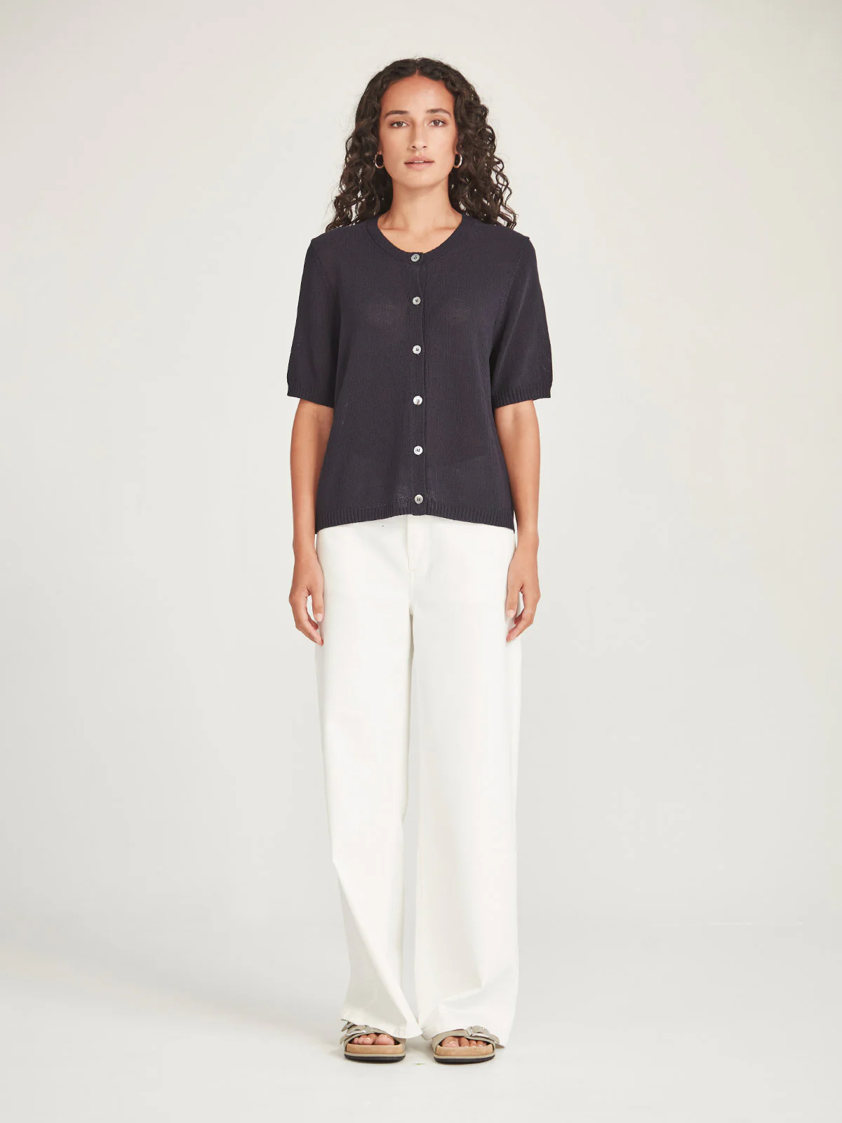 Sills Otto Cardigan - French Navy