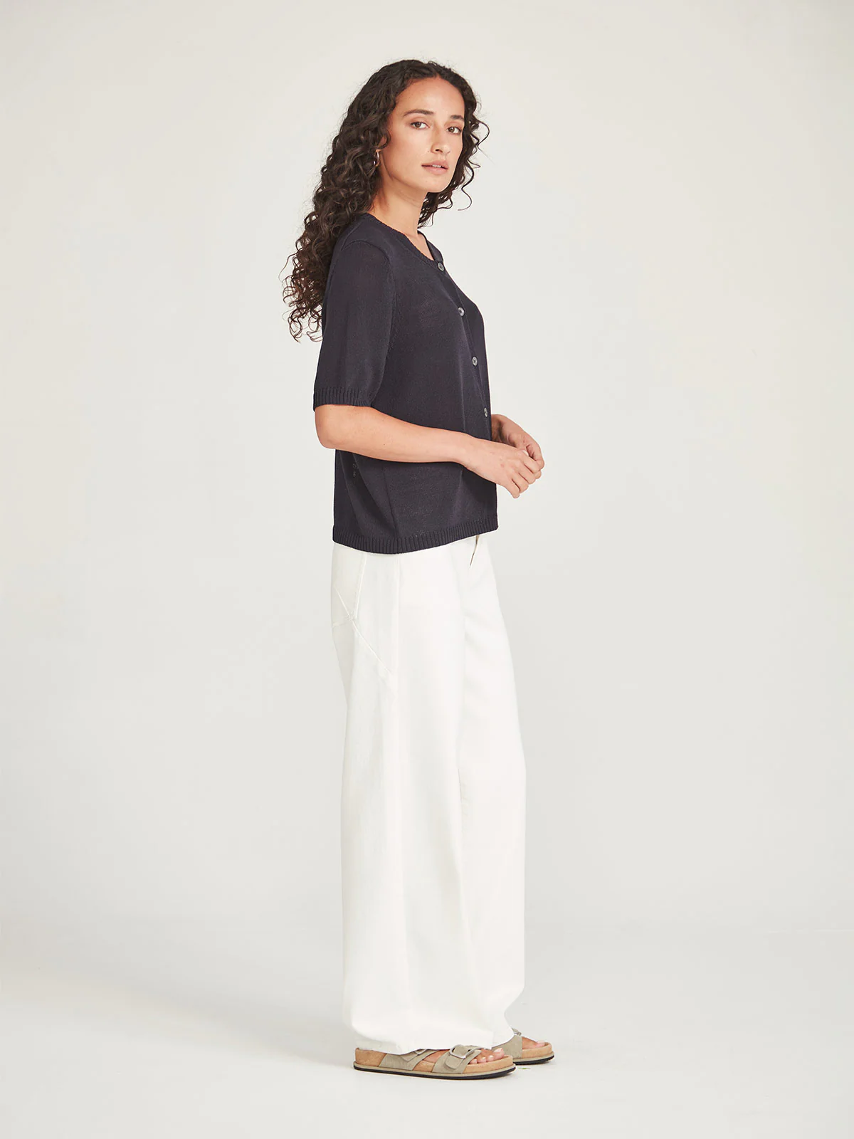 Sills Otto Cardigan - French Navy