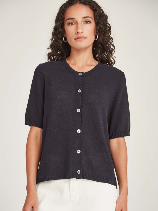 Sills Otto Cardigan - French Navy