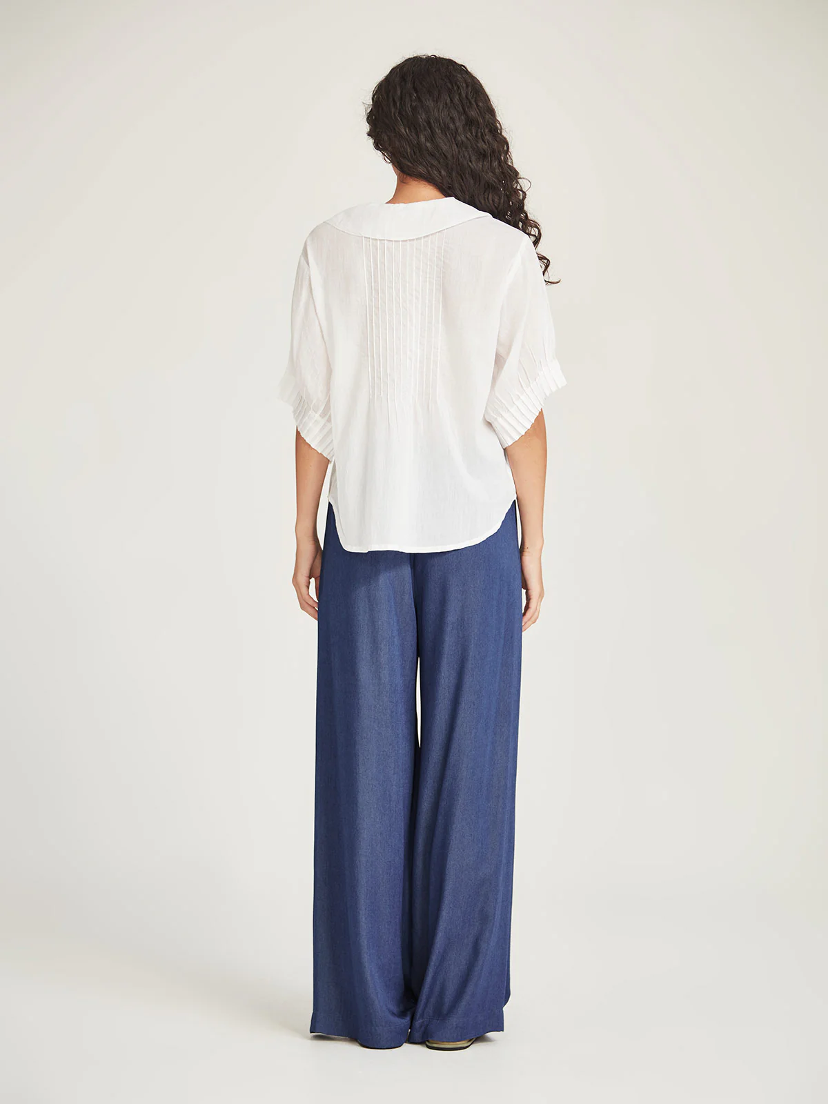 Sills Elodie Ruffle Blouse - White