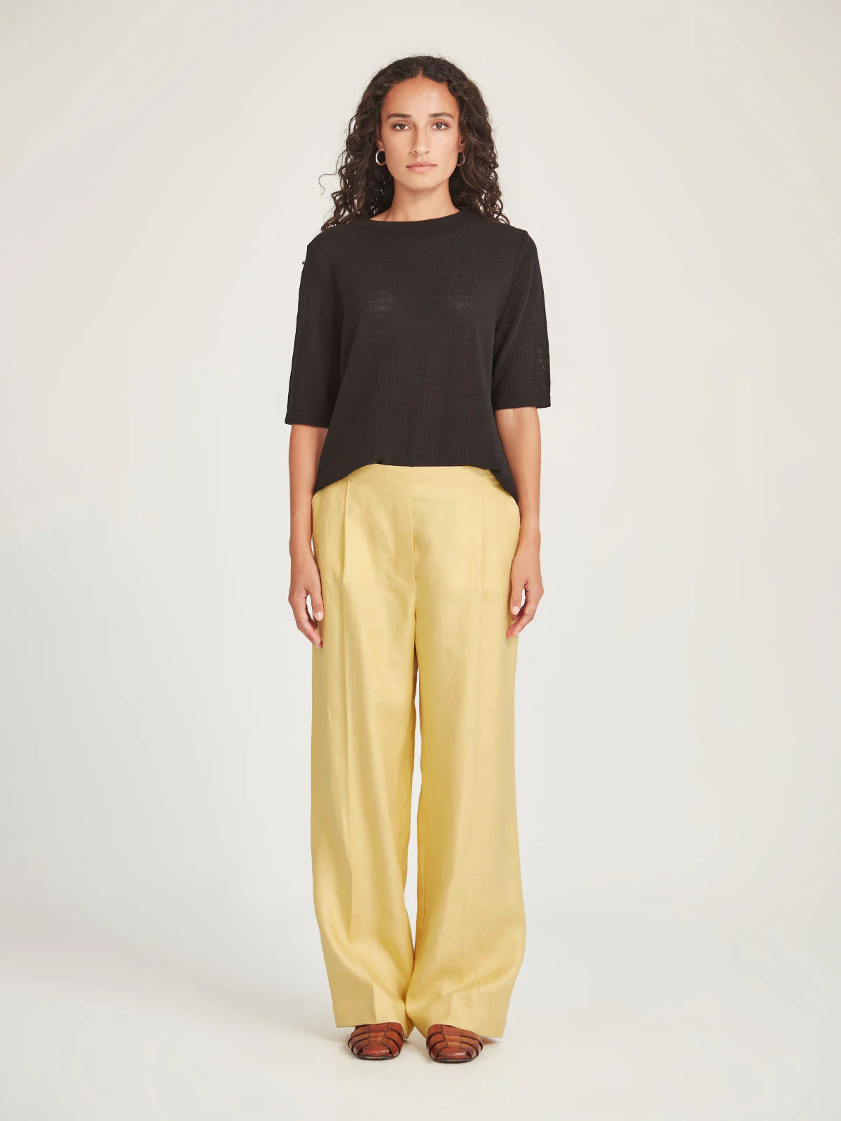 Sills June Wide Leg Pant - Dijon