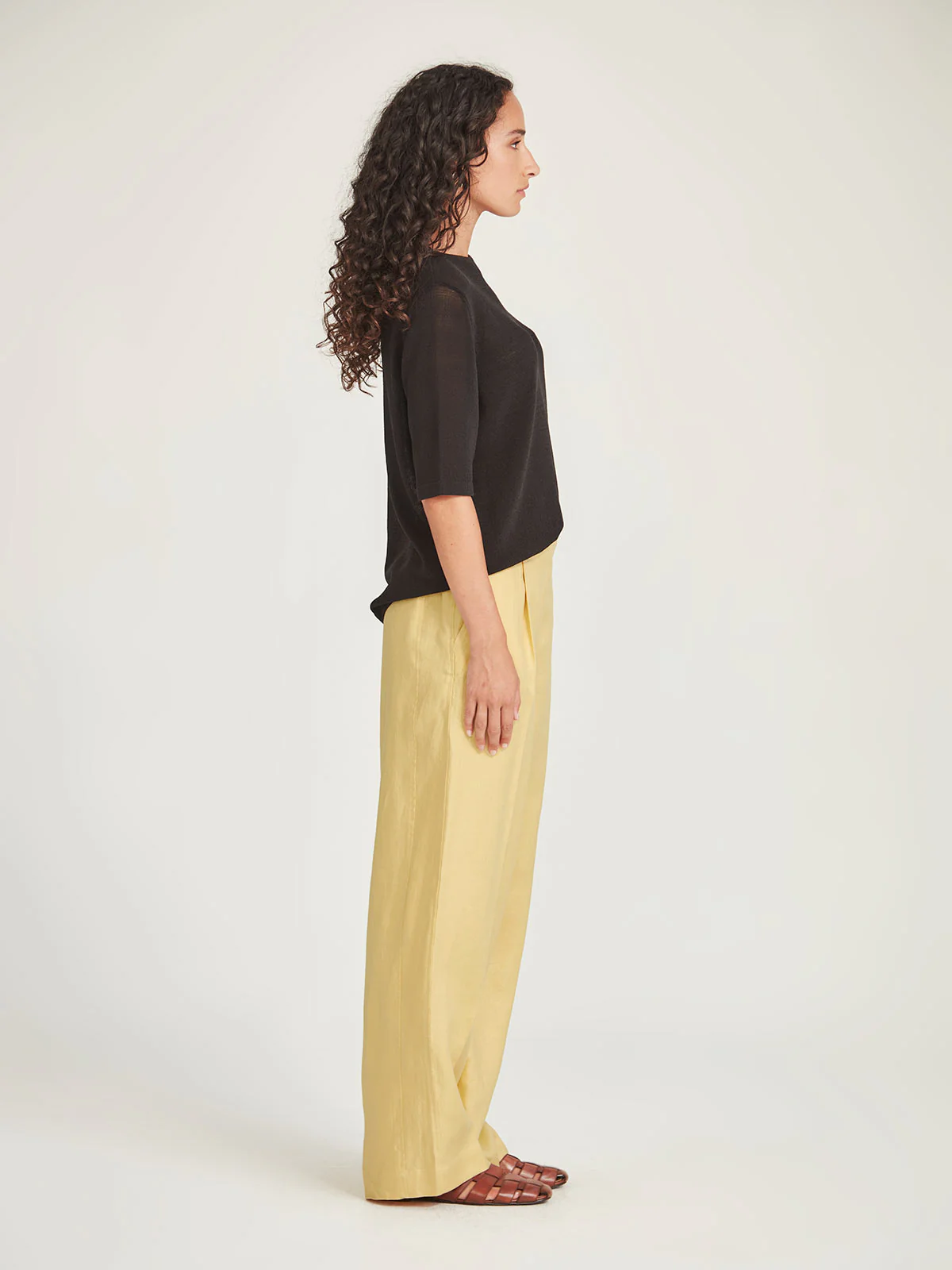 Sills June Wide Leg Pant - Dijon