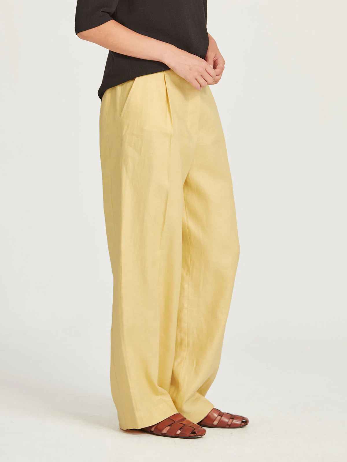 Sills June Wide Leg Pant - Dijon