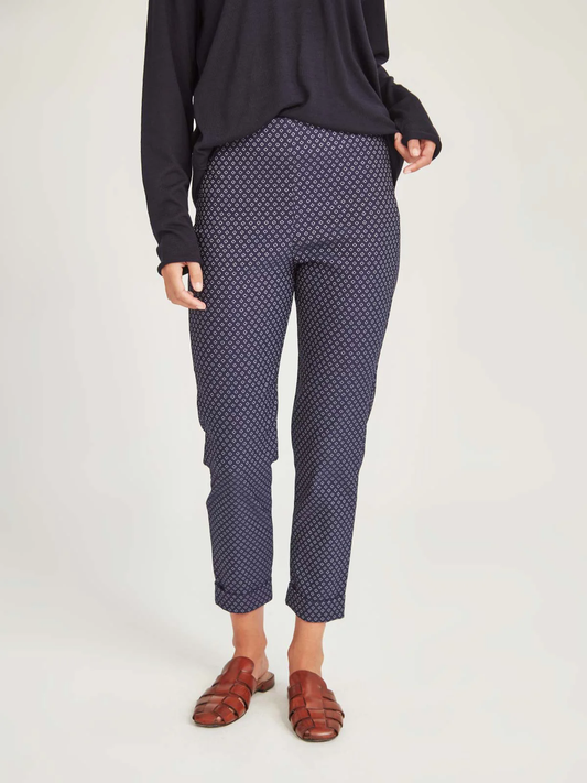 Sills Renata Sport Hepburn Pant - Navy Spot