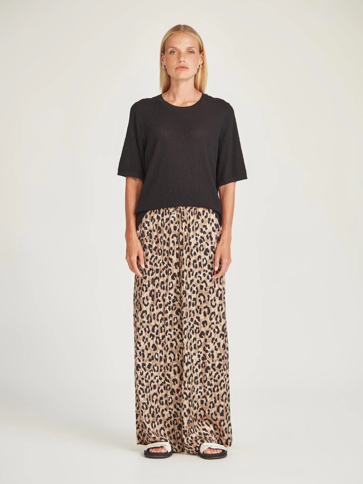 Sills Zahara Print Pant - Leopard Print