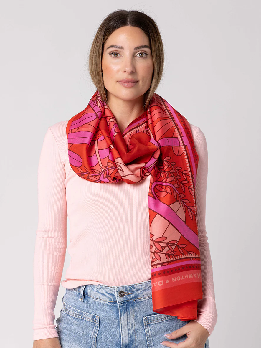 Dark Hampton The DH x Kyla K Simone Scarf/Sarong