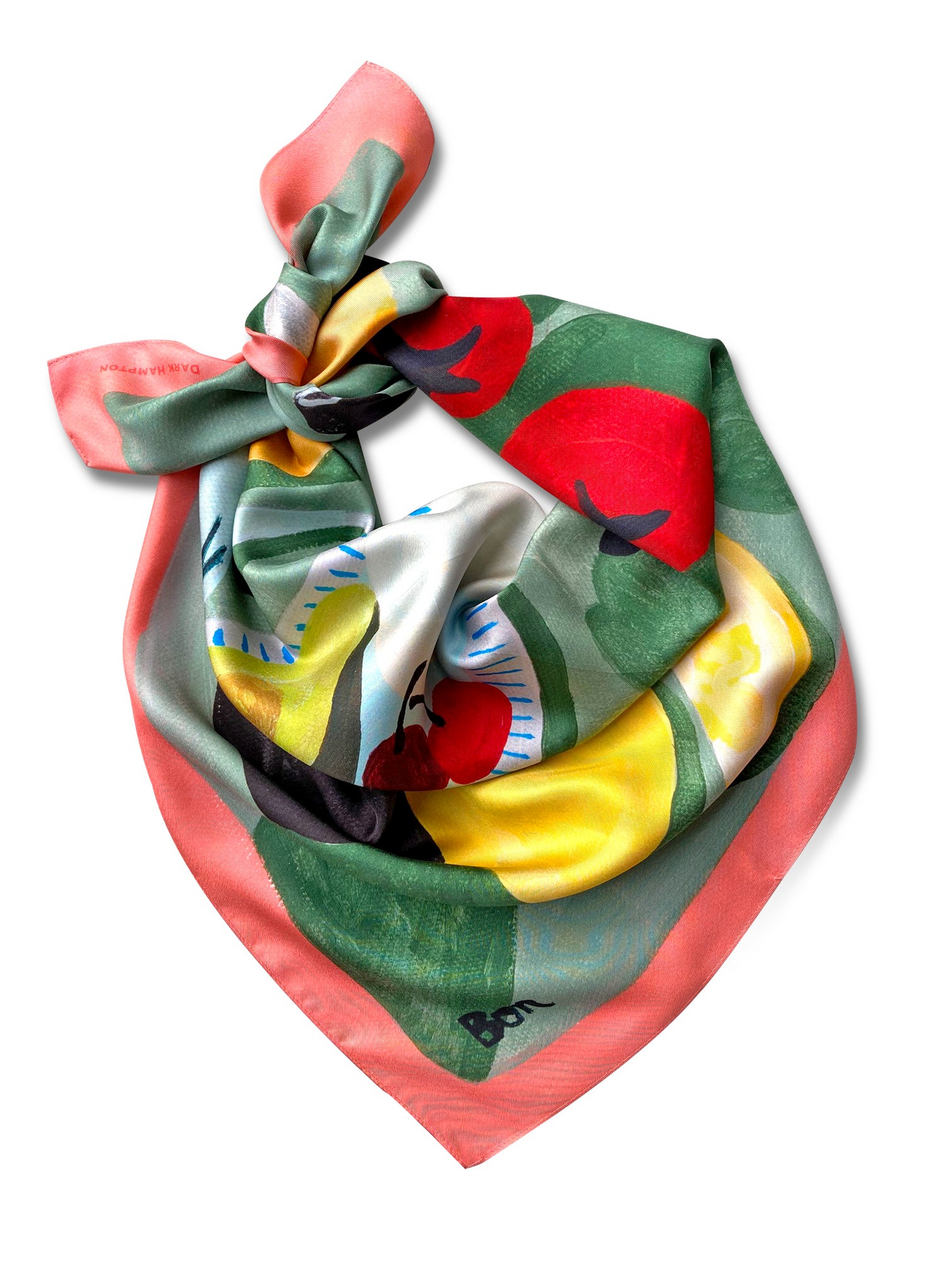 Dark Hampton The Studio Bon x DH The Bonnie Silk Scarf