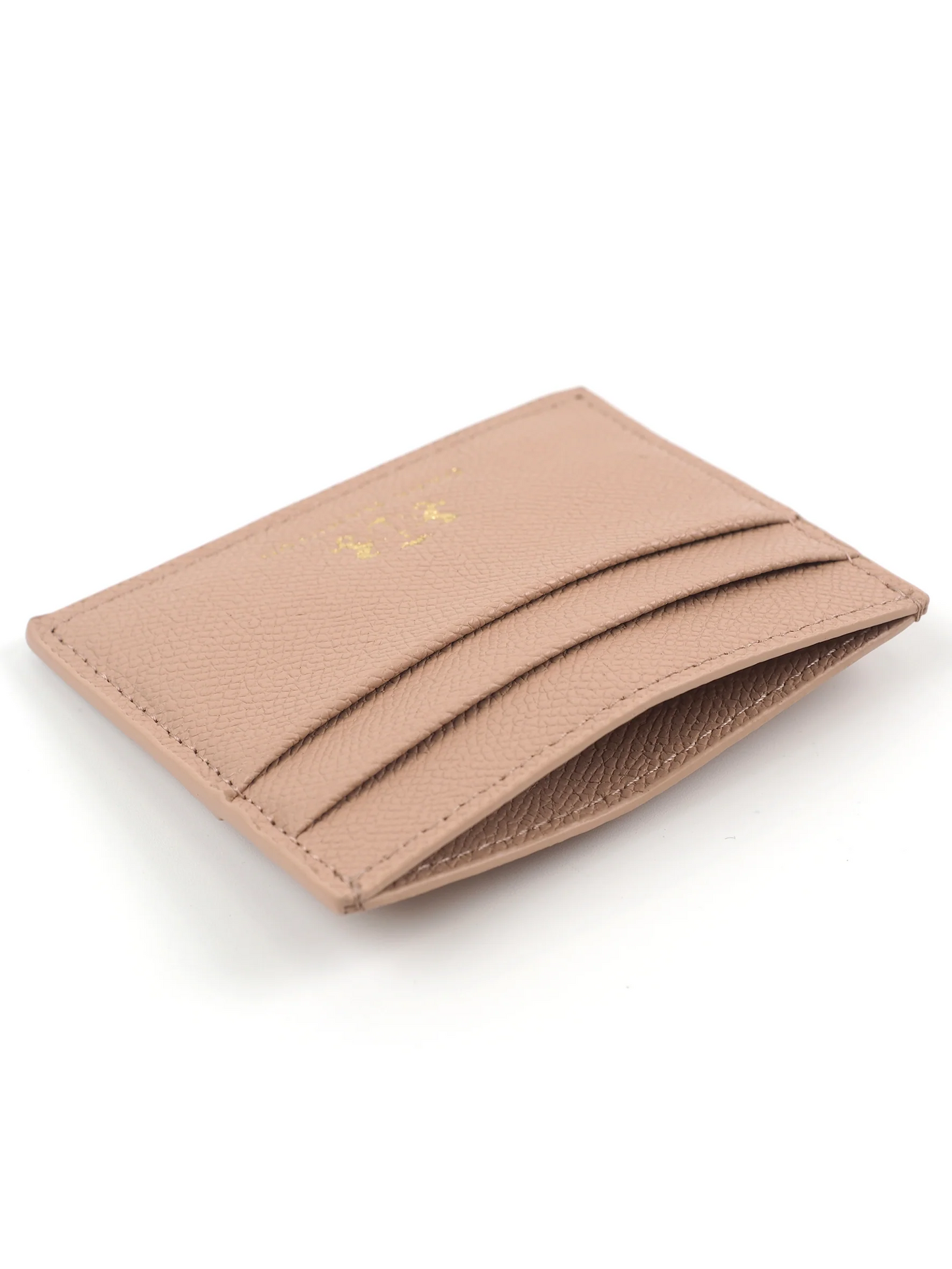 Dark Hampton The Latte Leather Cardholder