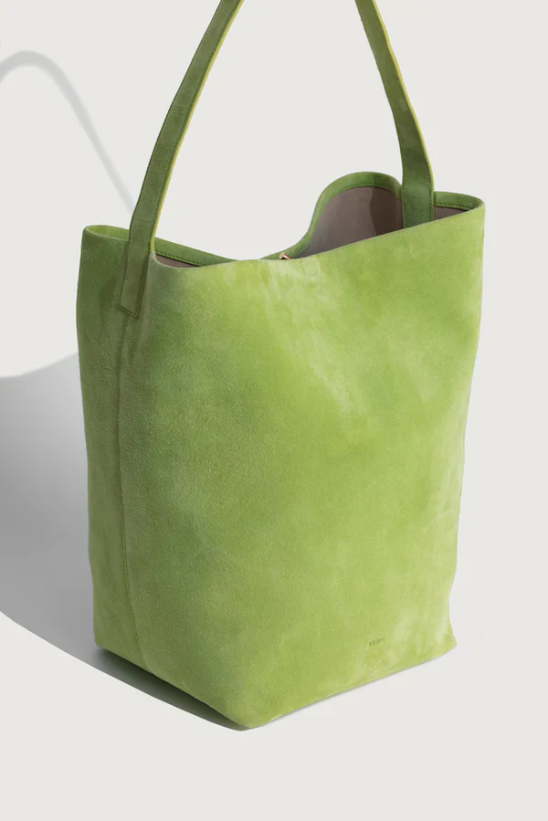 Yu Mei Teresa Tote - Kiwi Suede