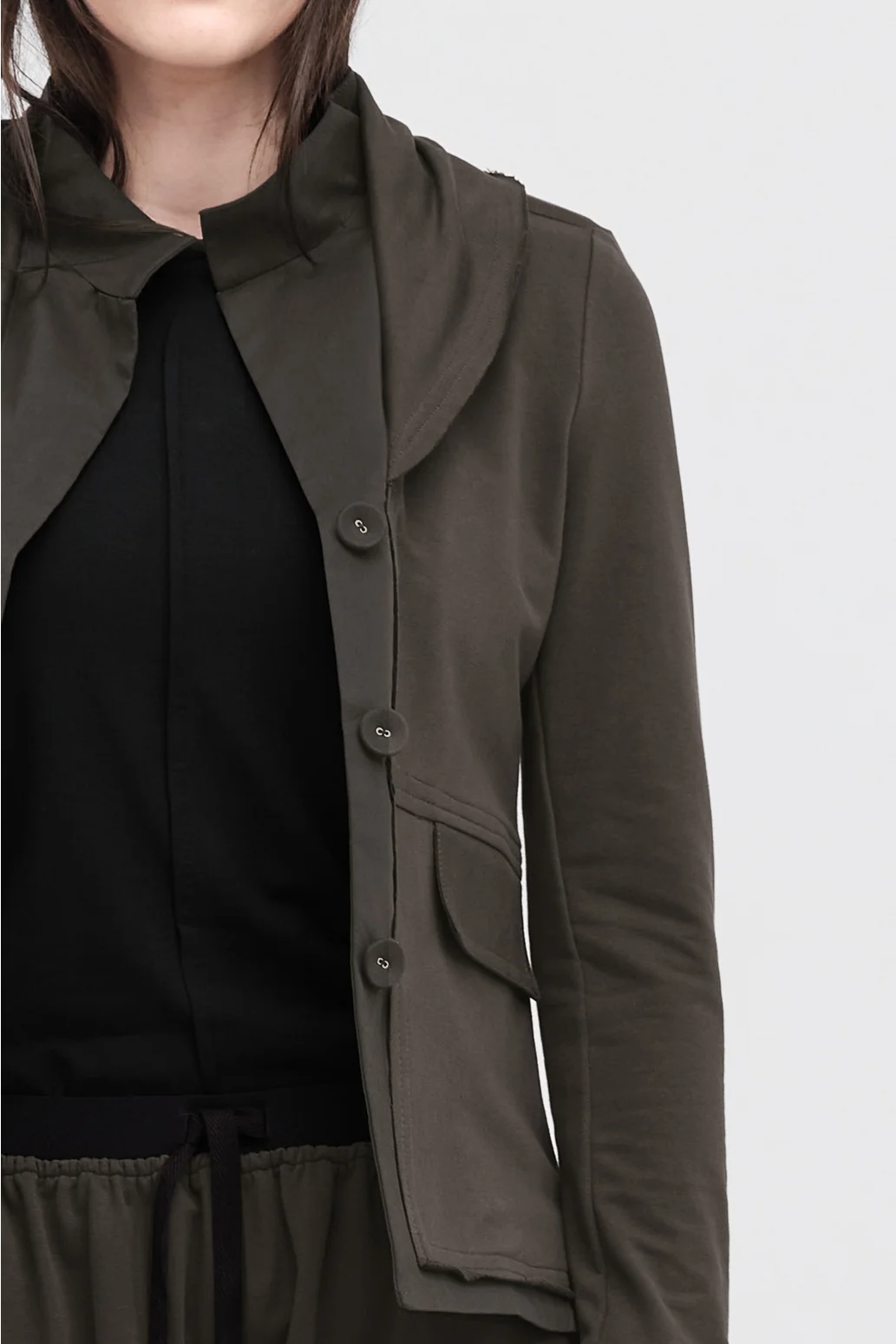 Taylor Turned Jacket - Tarmac