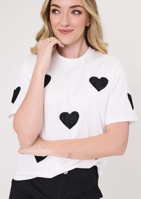 Lemon Tree Valentina Tee - White