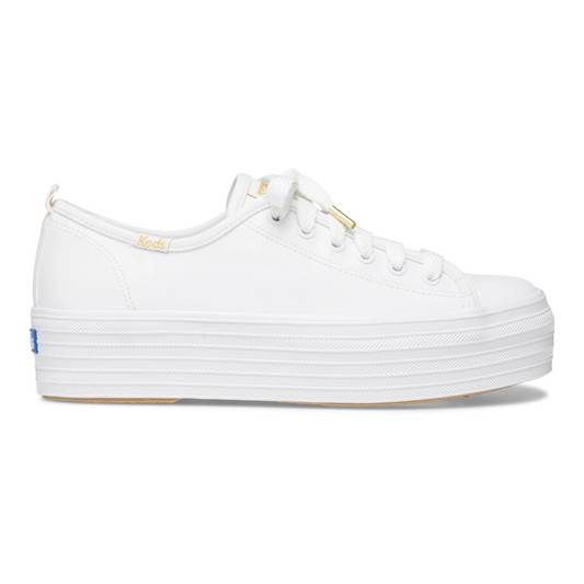 Keds Triple Up Leather Sneaker - White