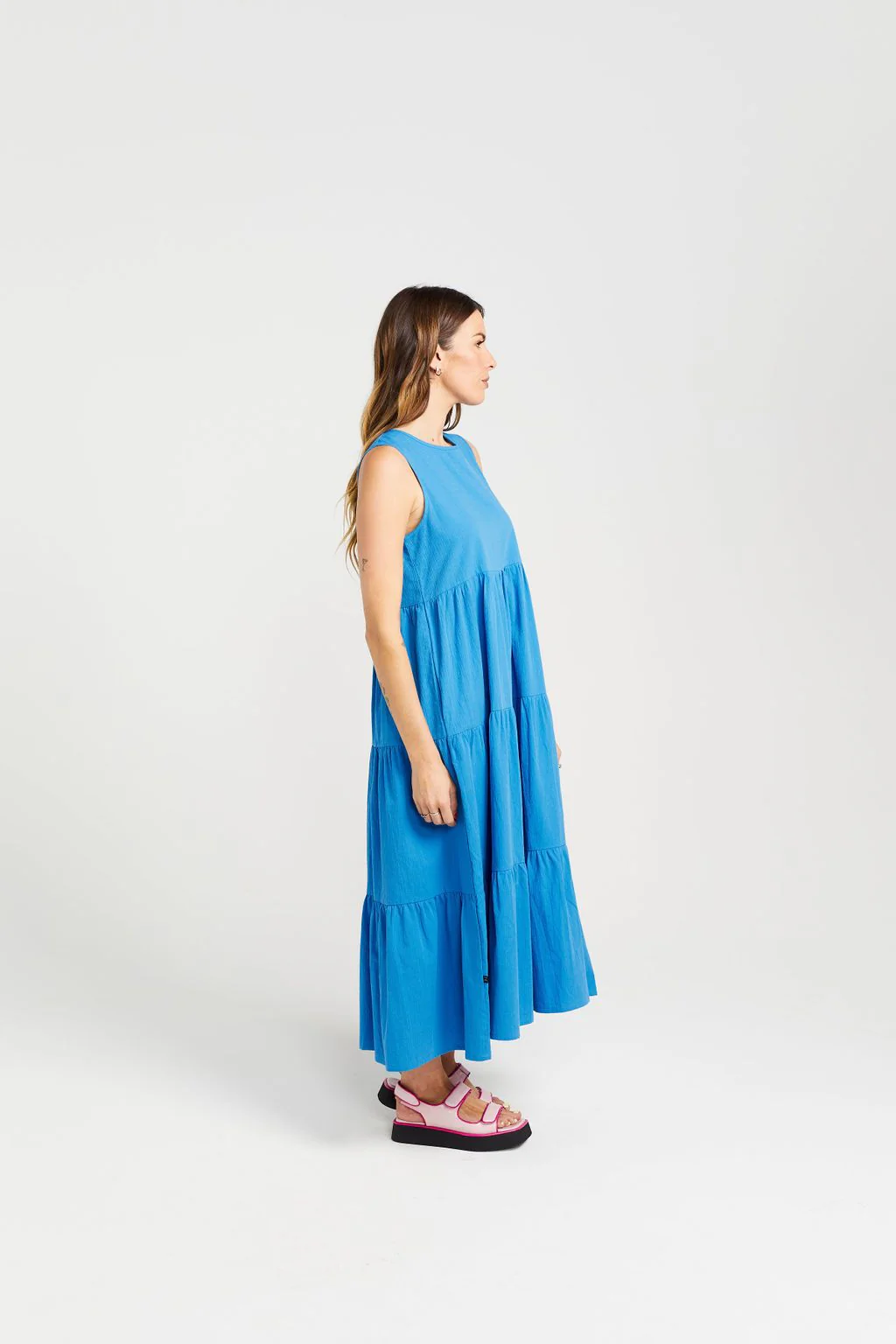 Thing Thing Twirling Dress - Marine
