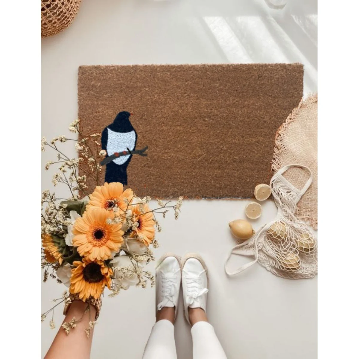 HRB Wood Pigeon Coir Doormat