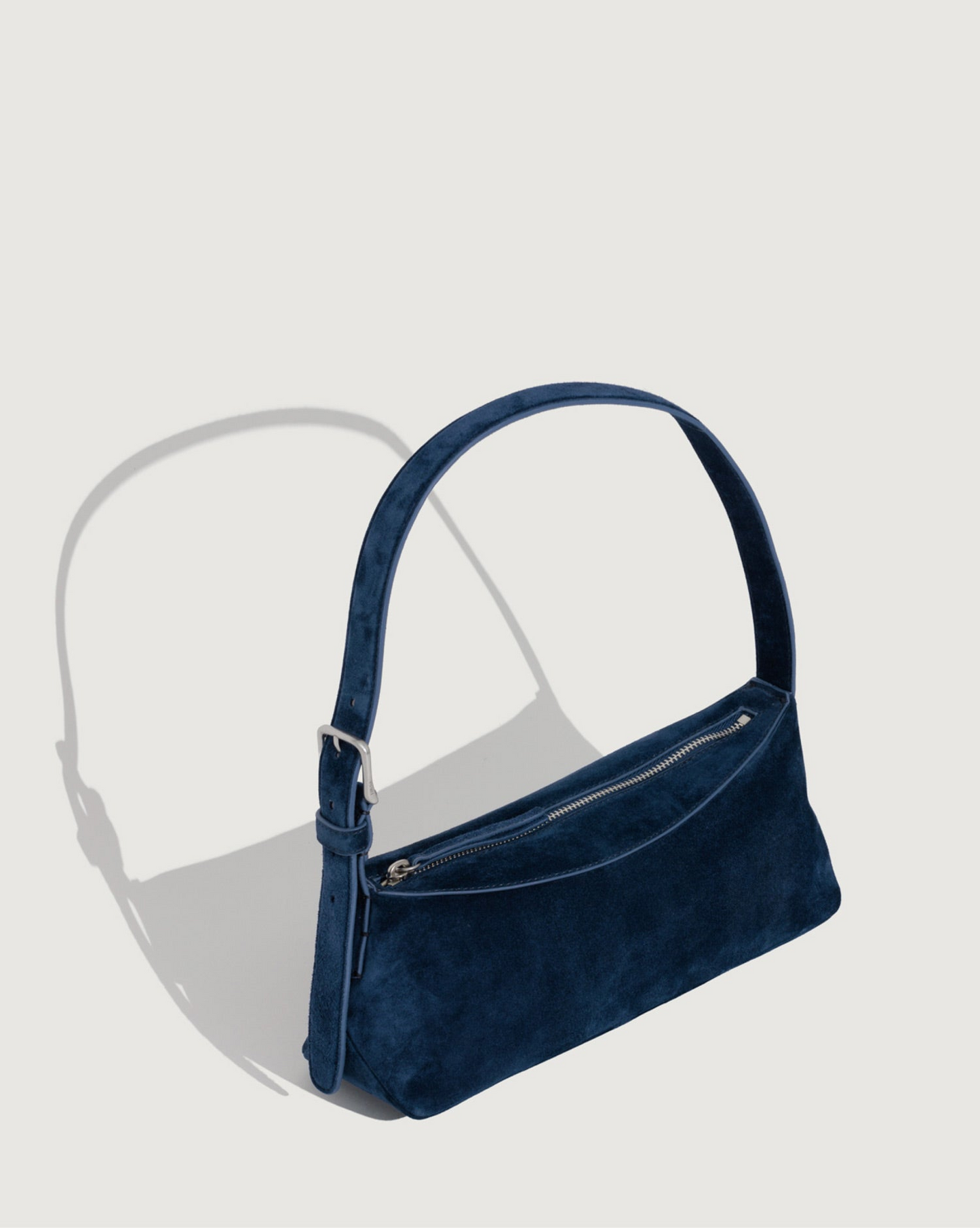 Yu Mei Bobby Bag - Blue Navy Suede