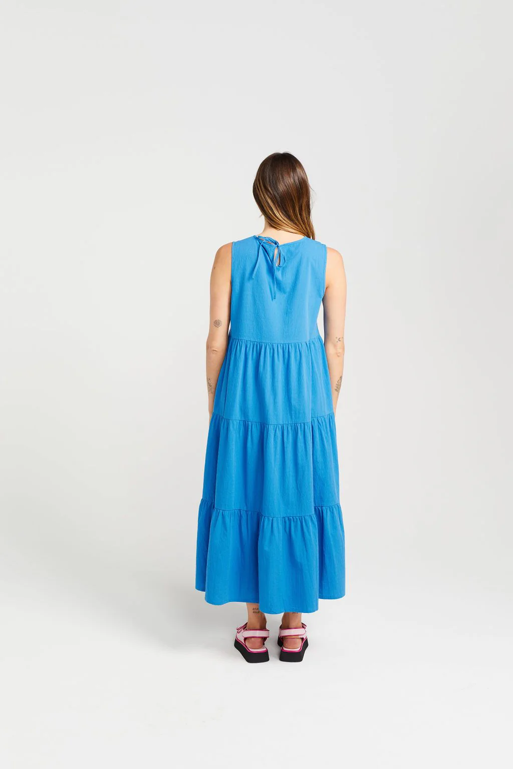 Thing Thing Twirling Dress - Marine