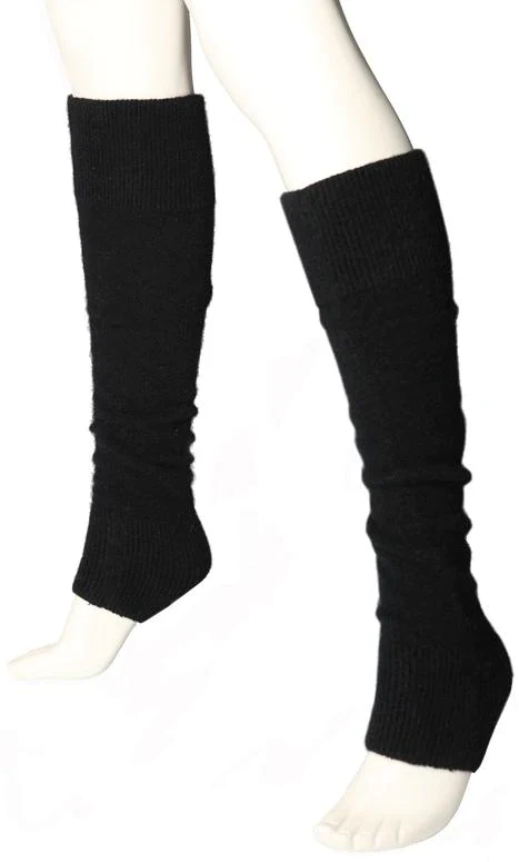 Kapeka Possum Merino Leg Warmers - Black