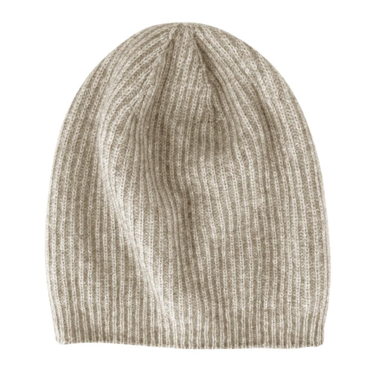 Kapeka Merinosilk Slouch Beanie - Lichen