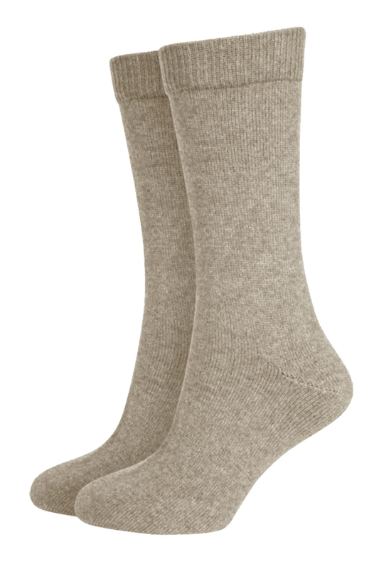 Kapeka Merinosilk Plain Socks - Lichen