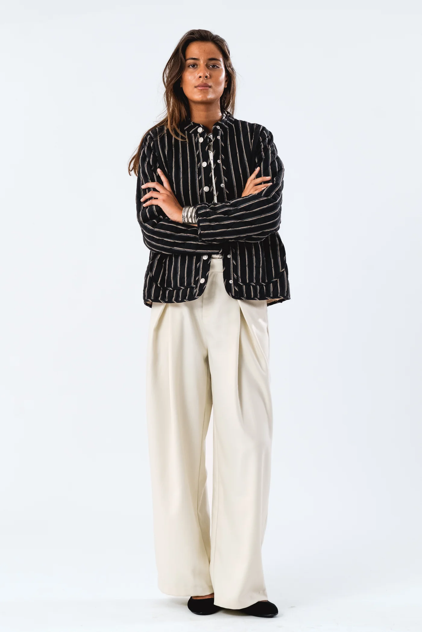 Lollys Laundry Zola Pants - Creme