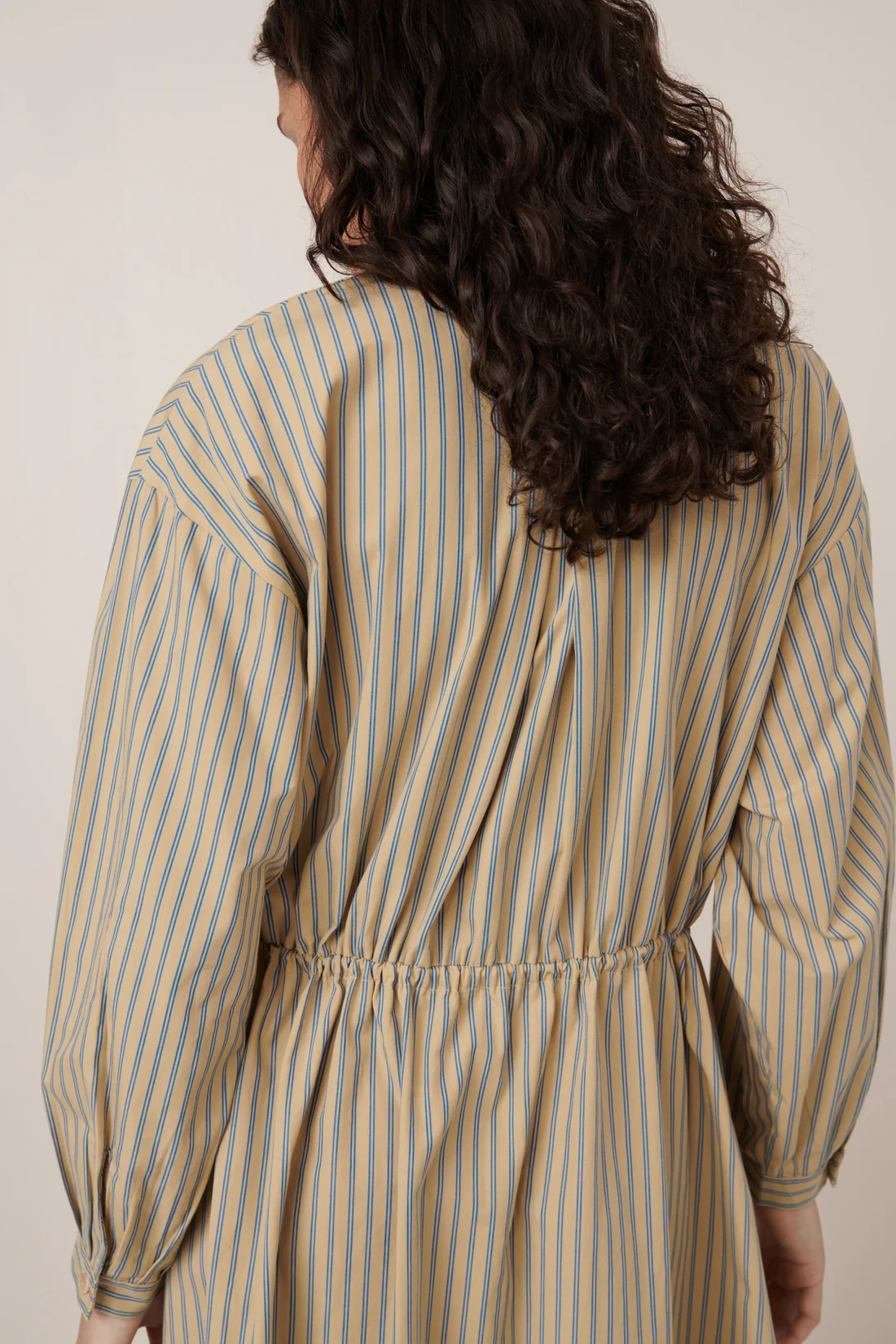 Kowtow Array Dress - Double Pinstripe