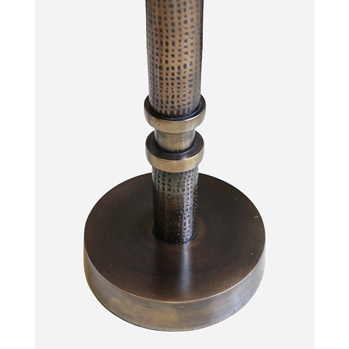 CC Interiors Candle Lamp Base Brass Finish