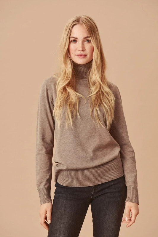 Saint Tropez Mila Rollneck Knit - Atmos