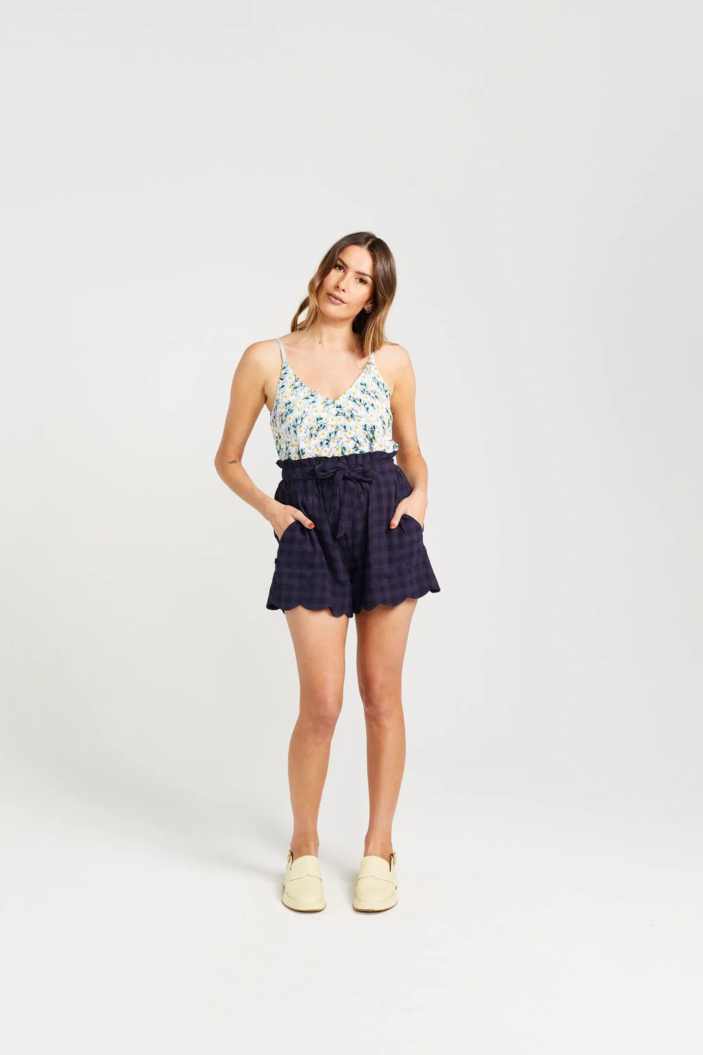 Thing Thing Bella Singlet - Daisy Chain