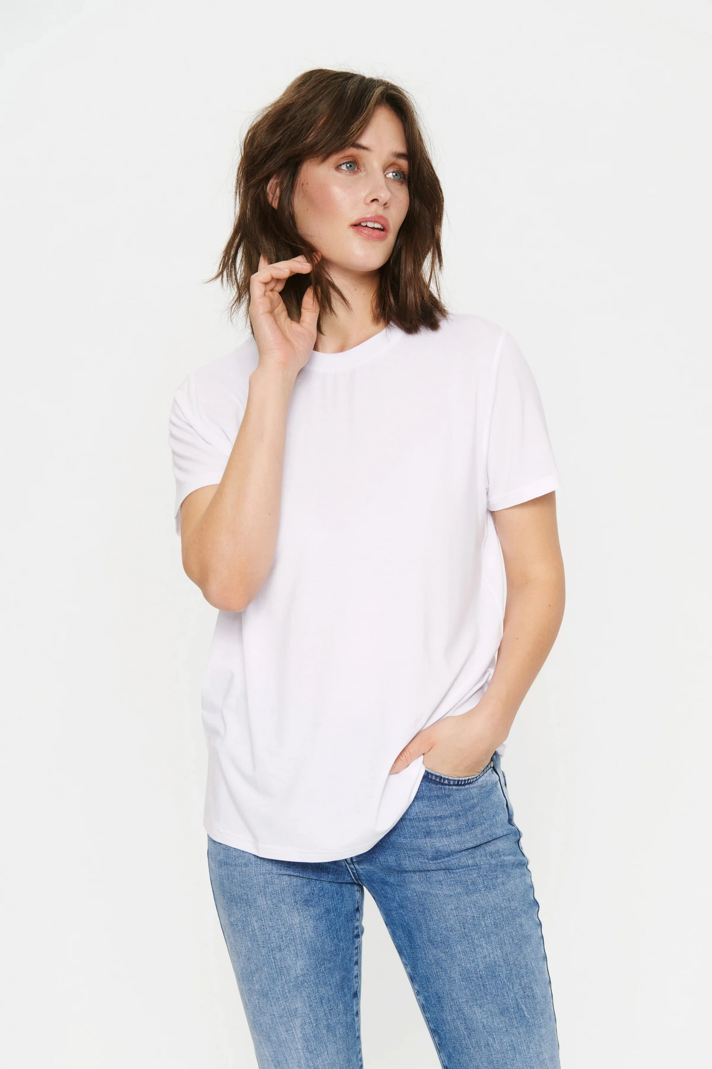 Saint Tropez Adelia Regular T-Shirt - White