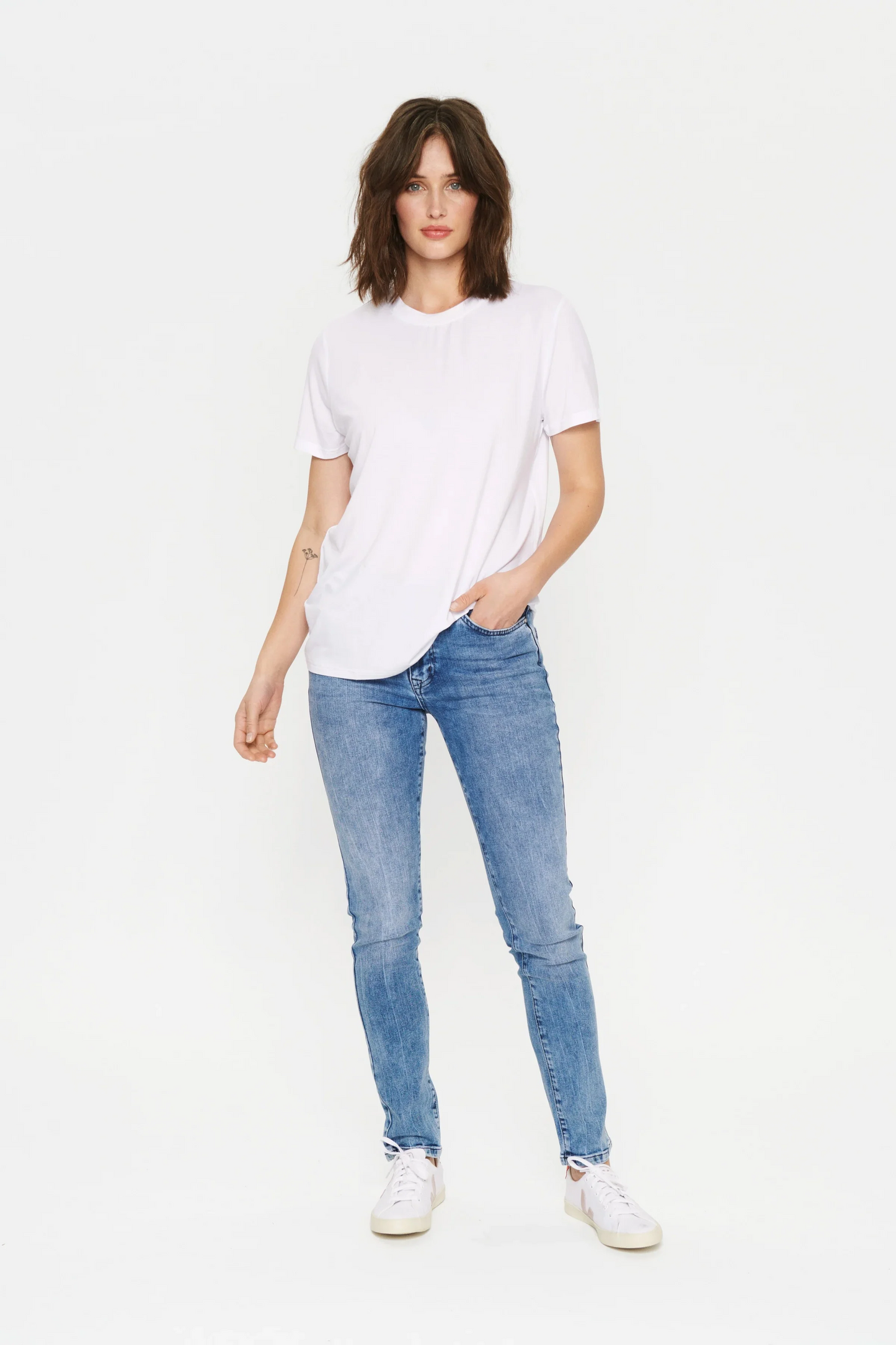 Saint Tropez Adelia Regular T-Shirt - White
