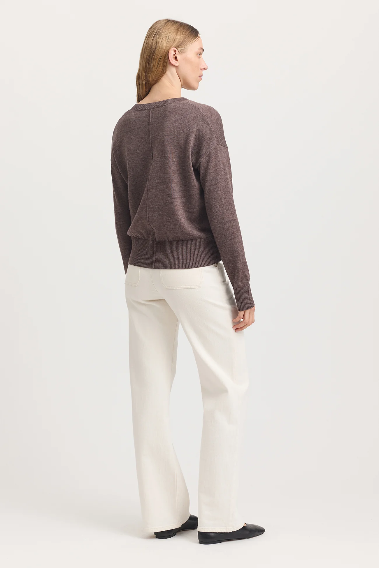 Toorallie Fine Knit Cardigan - Mocha