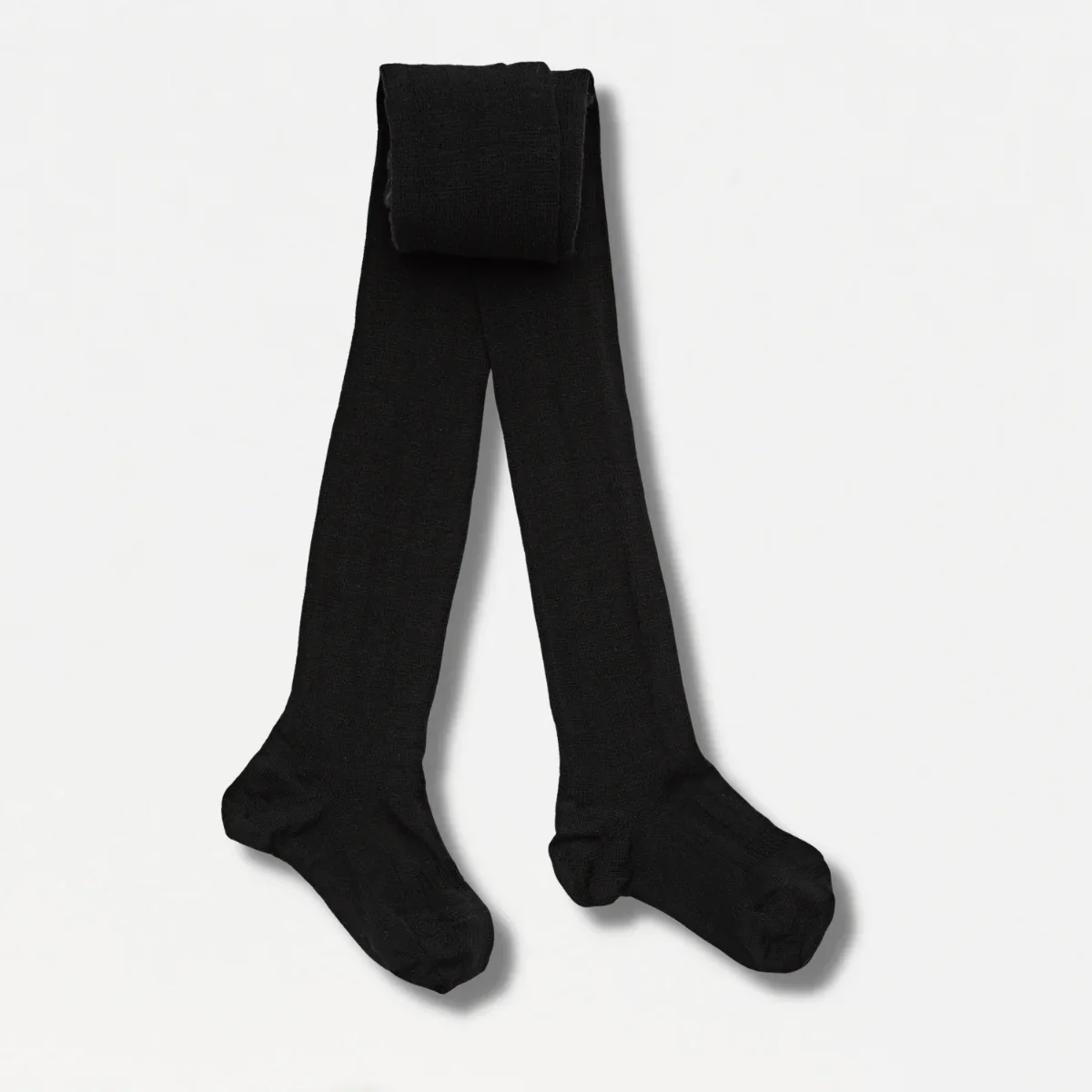 Lamington Merino Plain Tights - Black