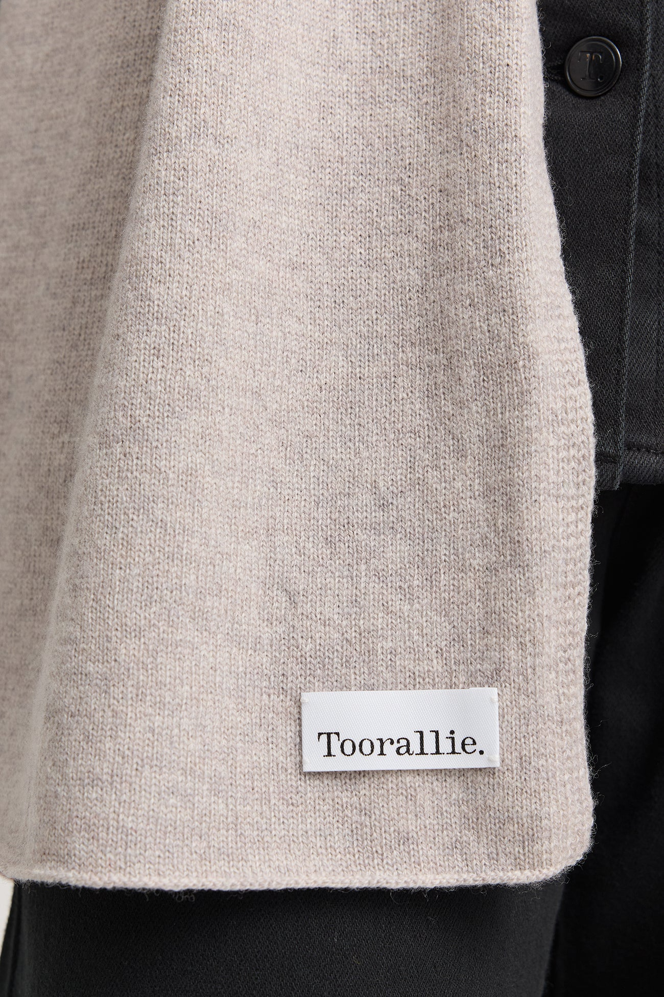Toorallie Fine Wool Scarf - Light Oak