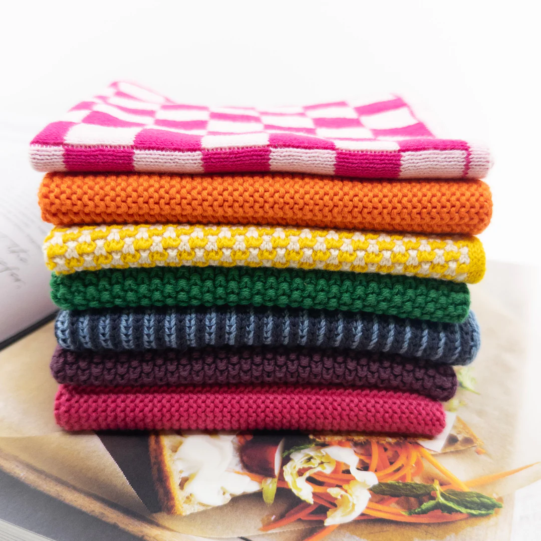 Ecovask Dishcloth Daily Use 7pc Pack - Rhapsody