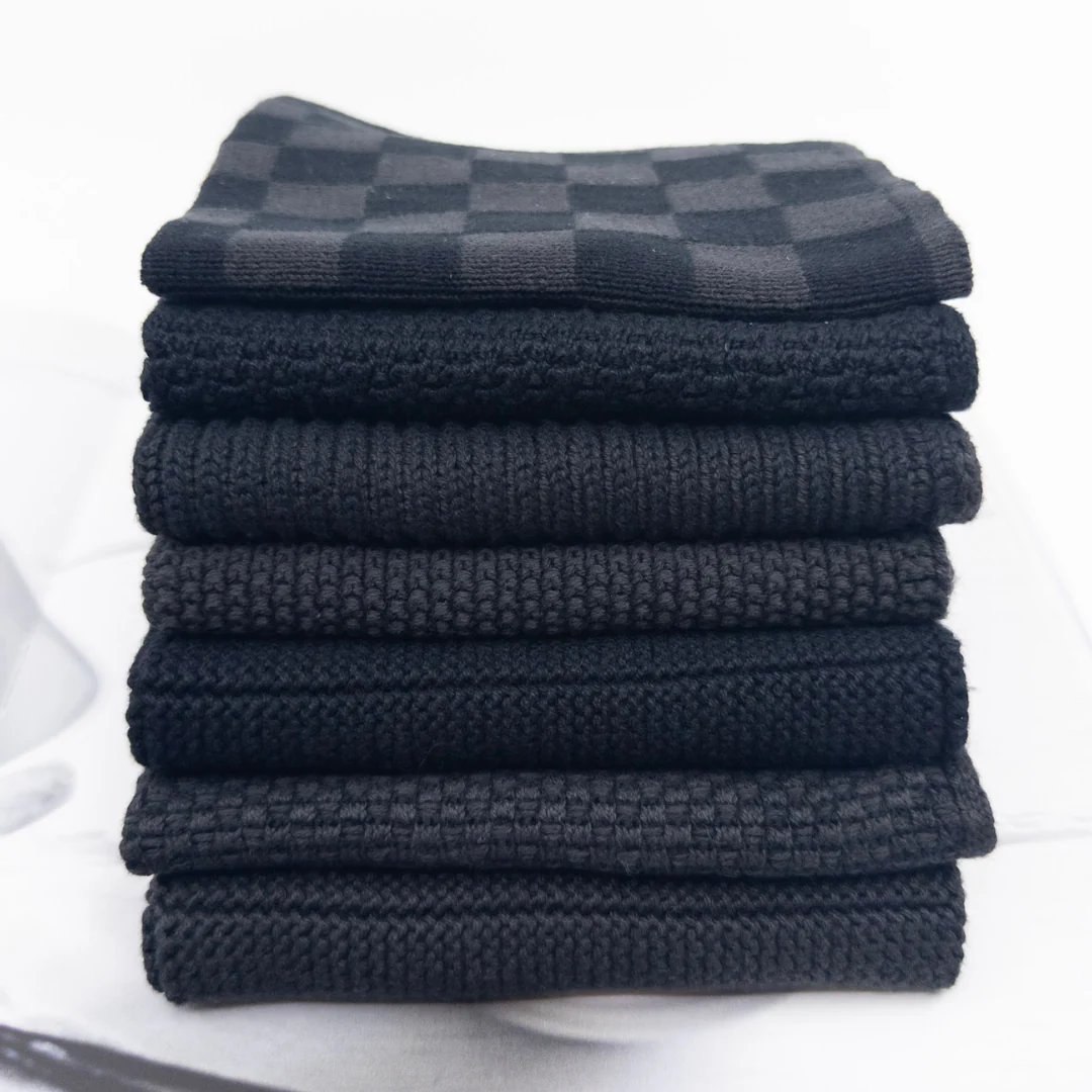 Ecovask Dishcloth Daily Use 7pc pack - Onyx