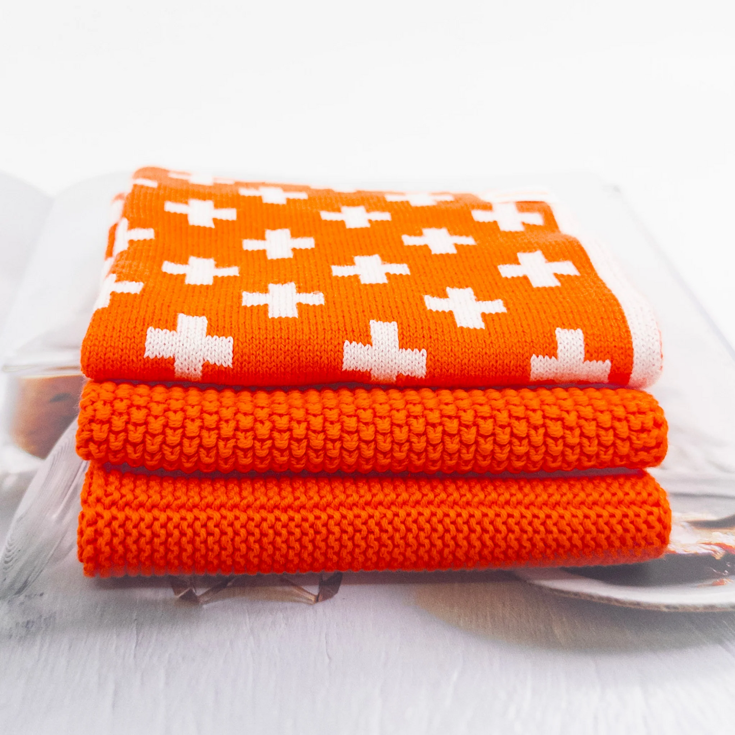 Ecovask Dishcloth Variety 3pk - Mandarin+
